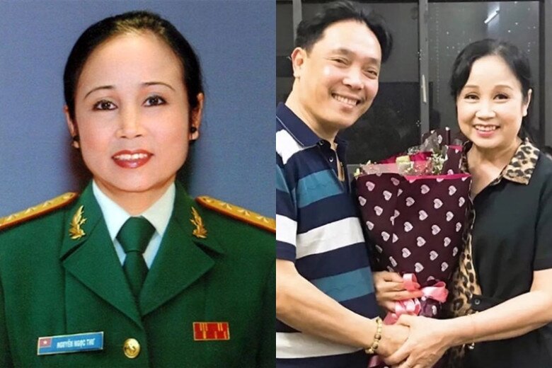 Ngọc Thư từng đảm nhận vị trí Giám đốc Nhà hát Kịch nói Quân đội và là thủ trưởng của chồng.