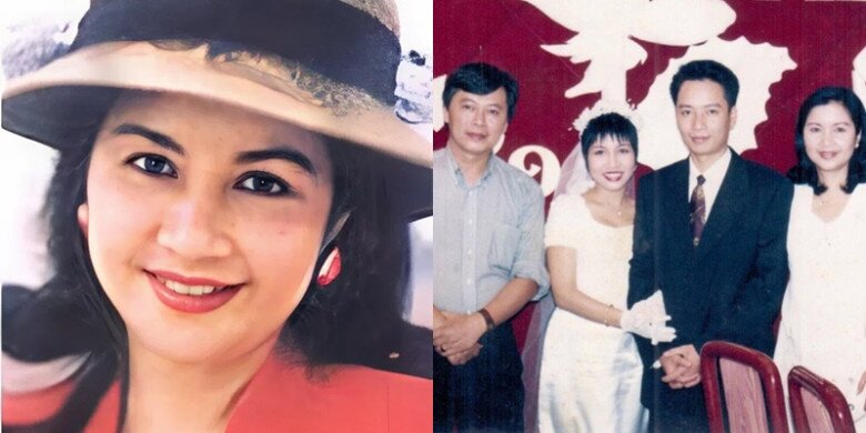 Nhan sắc thời trẻ của mẹ chồng Mỹ Linh khiến nhiều người trầm trồ.
