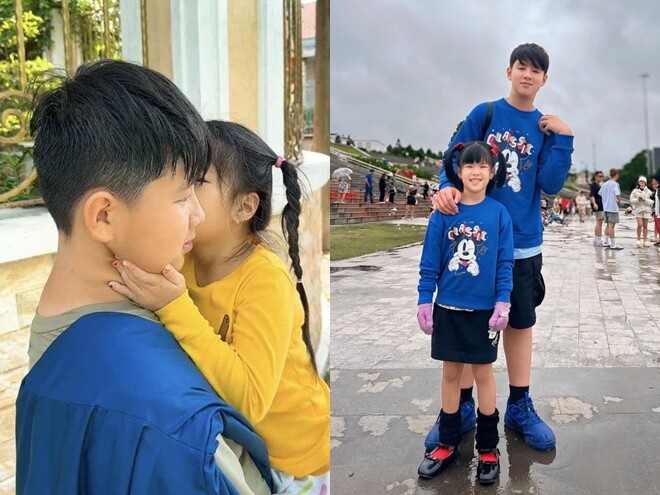 2 con của Lê Phương rất thân thiết, đều học giỏi, ngoan ngoãn.