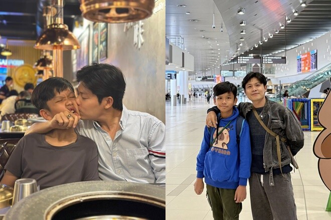 Quý tử của Nguyễn Văn Chung rất thân thiết với bố, nhận được đủ tình yêu thương dù bố mẹ ly hôn.