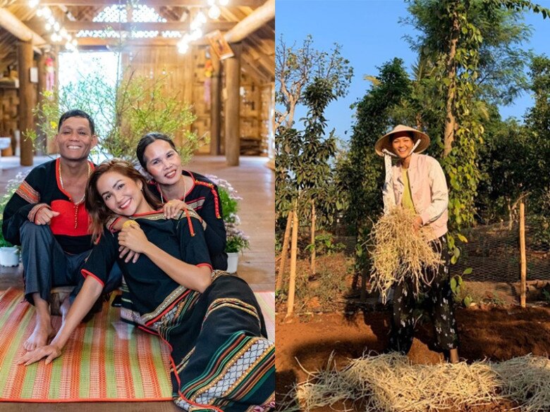 Gia đình của Hoa hậu HHen Niê gắn bó với nương rẫy.