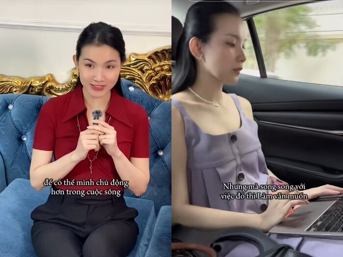 Hoa hậu Thùy Lâm tích cực làm việc, có cơ sở spa làm đẹp riêng.