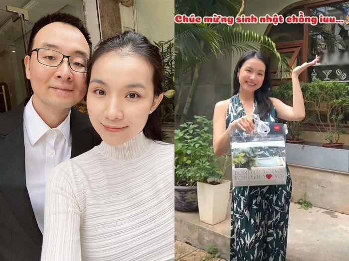 Sau 15 năm, Thùy Lâm và ông xã vẫn luôn ngọt ngào, hạnh phúc.