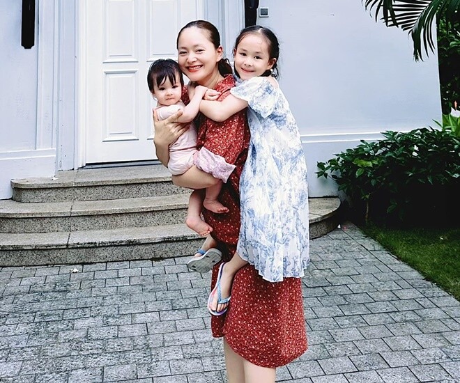 Lan Phương bán căn nhà tại Đà Nẵng, tập trung vào cuộc sống ở Hà Nội cùng 2 con.