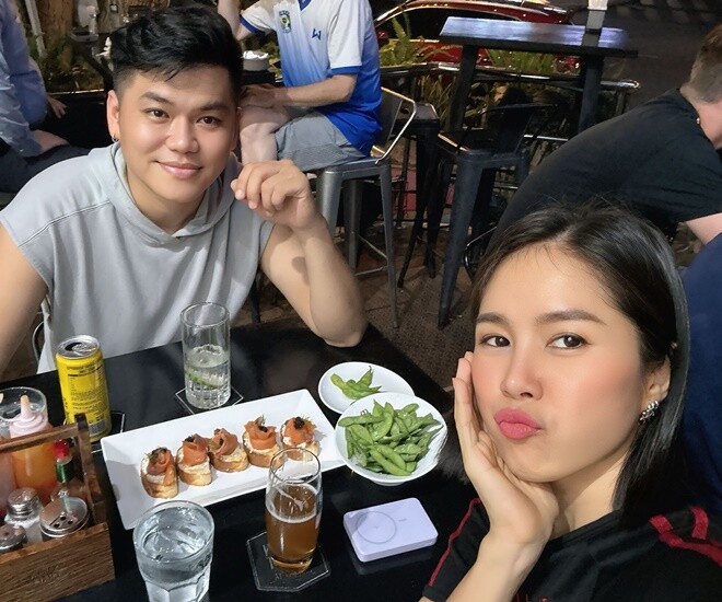 Lê Phương kỷ niệm 8 năm ngày cưới với chồng kém 7 tuổi Trung Kiên.
