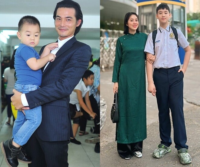 Lê Phương và Quách Ngọc Ngoan đều có chiều cao nổi trội.