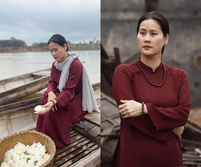 Vai diễn người mẹ của Thân Thúy Hà trong bộ phim Mưa đỏ khiến nhiều khán giả xúc động.