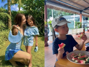 Giải trí - Sao Việt 24h: Con gái Hồ Ngọc Hà bất ngờ ăn lại miếng dưa hấu đã bỏ, mẹ phải can ngăn