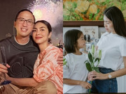 Giải trí - Tăng Thanh Hà cùng chồng thiếu gia tập đoàn đưa ái nữ đi xem concert ở Mỹ, con gái 8 tuổi nắm tay bố không rời