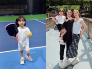 Sao Việt 24h: Winnie nhà Đông Nhi - Ông Cao Thắng 5 tuổi đã ra sân chơi pickleball, khuôn mặt xinh xắn như búp bê