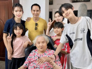 Giải trí - Lý Hải - Minh Hà đưa 4 con về thăm bà nội gần 100 tuổi, đạo diễn trăm tỷ về quê được anh chị chăm từng bữa ăn