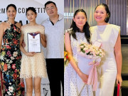 Giải trí - Hoa hậu Hương Giang khoe ái nữ cao 1m75 đi thi vào luôn chung kết, ông xã người Trung Quốc vội lên máy bay để gặp con