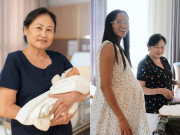 Giải trí - Mẹ chồng của H'Hen Niê rạng rỡ ôm cháu nội mới sinh, ngày nào cũng chạy xe máy lên thăm