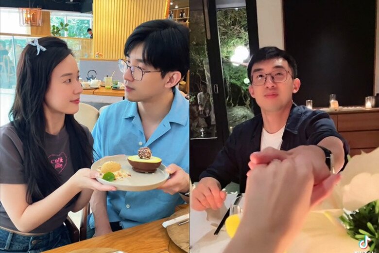 Midu và Minh Đạt tận hưởng cuộc sống vợ chồng son.