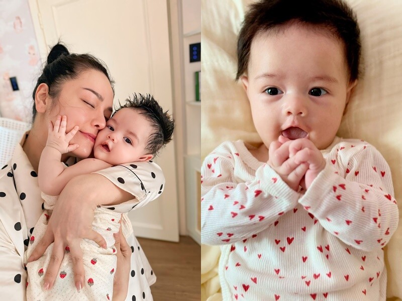 Con gái lai của Nhật Kim Anh có ngoại hình xinh xắn như búp bê.