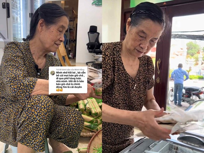 Hình ảnh nữ nghệ sĩ gạo cội nhận được hàng triệu lượt xem trên mạng xã hội.