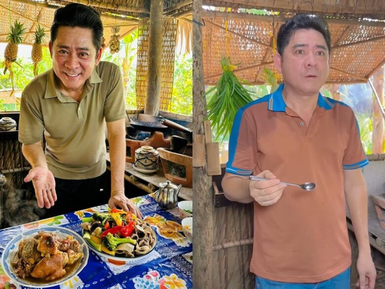 Huỳnh Anh Tuấn thường xuất hiện với những clip nấu ăn đạt triệu view trên mạng xã hội.