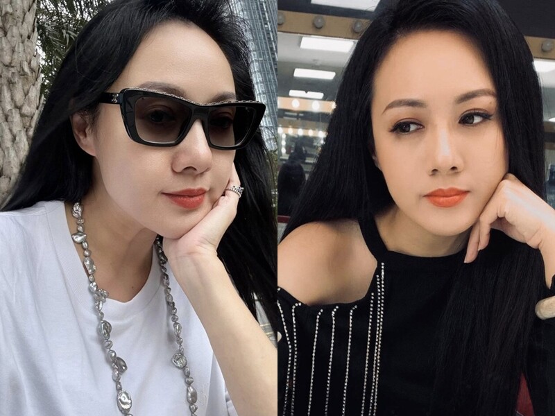 Tạo hình thường ngày đầy cá tính, trẻ trung của BTV Hoài Anh.