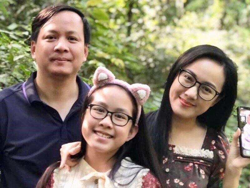 Hoài Anh có cuộc hôn nhân hạnh phúc bên ông xã kín tiếng.