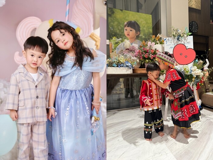 2 con đủ nếp - đủ tẻ của Cường Đô La và Đàm Thu Trang.