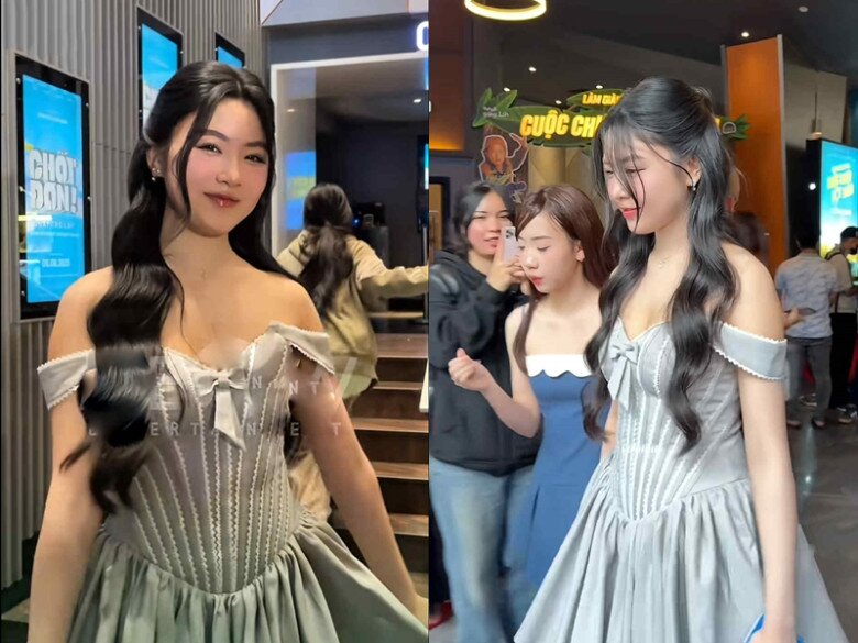 Lọ Lem tỏa sáng trong từng khung hình, luôn thân thiện với mọi người. 