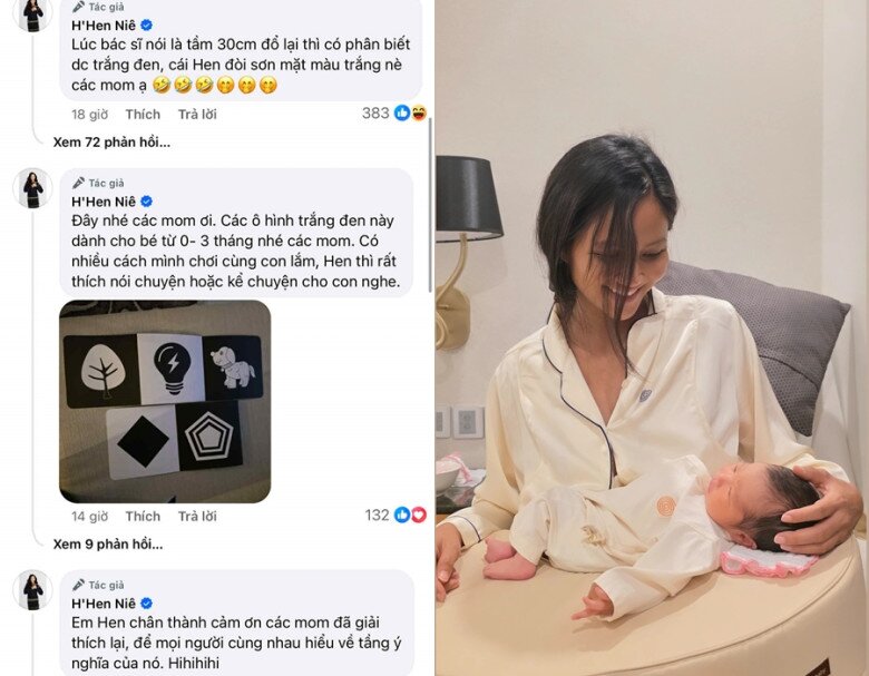 H’Hen Niê tiết lộ bộ tranh ảnh dạy con gái và gửi lời cảm ơn đến những lời giải thích cặn kẽ của khán giả.