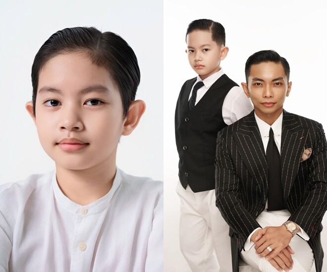 Cậu cả Kubi được nhận xét là điển trai và cao to hơn bố.