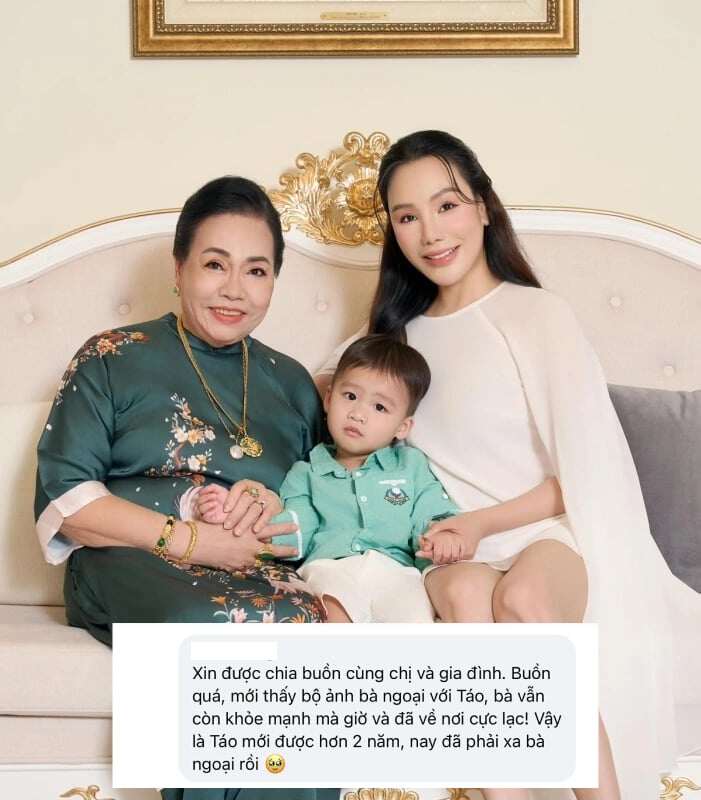 Sao Việt 24h: Mẹ Hồ Quỳnh Hương mất sau 4 tháng con gái làm đám cưới, dân tình tiếc vì bà mới bế cháu ngoại được 2 năm - 3