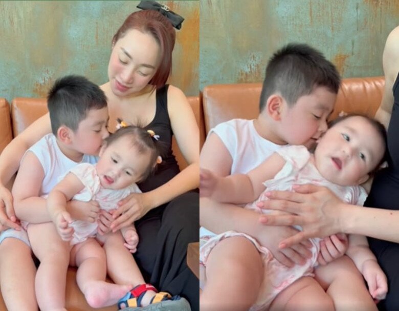 Sao Việt 24h: Nam diễn viên có con đầu lòng ở tuổi 52 với vợ trẻ kém 26 tuổi tươi rói khi lên đồ cùng quý tử - 7