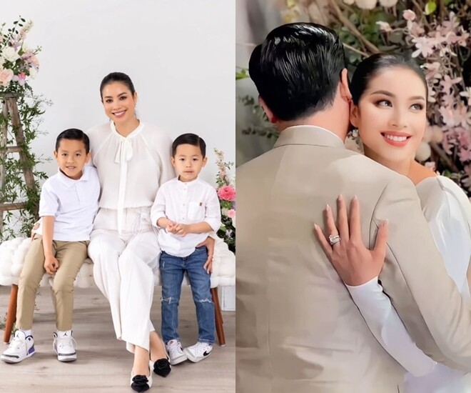 Phạm Hương hạnh phúc chia sẻ ông xã doanh nhân chính là điểm tựa tin cậy cả trong công việc lẫn cuộc sống. 