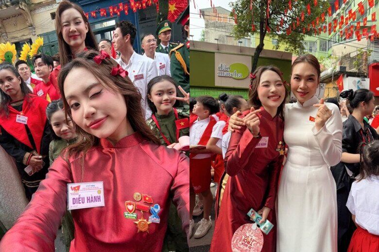 Sao việt 24h mỹ tâm và hòa minzy đọ sắc khi chung khung hình vân dung khoe bố ruột sở hữu bộ huy chương cao quý - 2