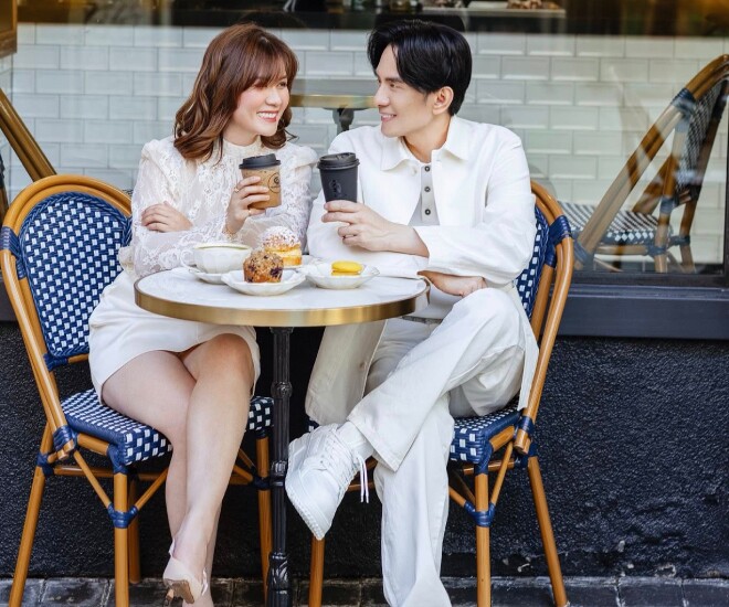 Sao việt 24h vợ cũ đan trường khoe ảnh tình tứ bên chồng cũ khoảnh khắc tay trong tay khiến dân mạng mong sớm tái hợp - 1