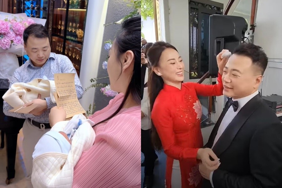 Gia đình của Shark Bình - Phương Oanh ngày càng được nhiều khán giả yêu mến, ủng hộ.