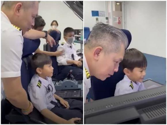 Jacky từng bày tỏ niềm yêu thích với công việc phi công.