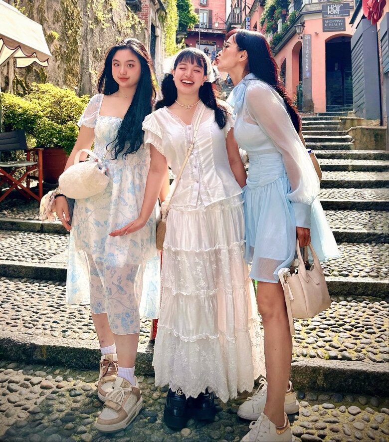 2 con gái của Thúy Hạnh chọn học ở châu Âu, theo đuổi ngành thời trang.