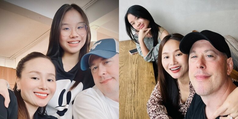 Thu Phượng và ông xã ngoại quốc muốn tập trung chăm sóc cho Zon.