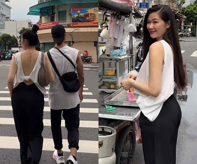 Mạc Anh Thư đi cùng một người đàn ông trong clip TikTok mới.