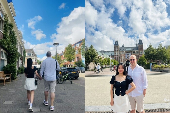 Zon được bố dượng dắt đi du lịch nhiều nơi.