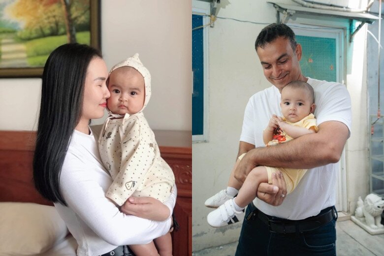 Võ Hạ Trâm và doanh nhân Vikas hiện đã có 2 con đủ nếp, đủ tẻ.