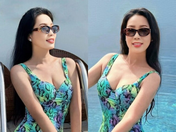 Sao Việt 24h: NSND từng là Á hậu có nhan sắc gây thương nhớ một thời nay khoe vòng 1 “căng tràn” hút mắt ở tuổi 54