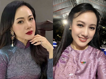 Sao Việt 24h: BTV Hoài Anh lột xác khi trang điểm đậm, khác hẳn vẻ trong trẻo ngày thường