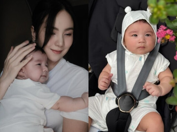 MC Mai Ngọc đi lại khó khăn sau khi sinh con, bị đau nhưng vẫn giữ nếp sinh hoạt chuẩn từng phút cho quý tử