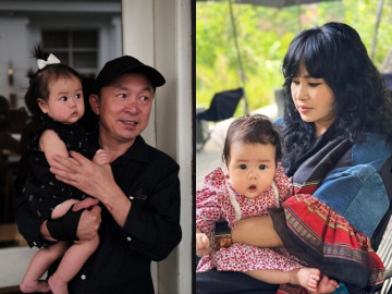 Sao Việt 24h: Nhạc sĩ Quốc Trung say mê ngắm vẻ đáng yêu của công chúa nhỏ, diva Thanh Lam liền bình luận yêu thương