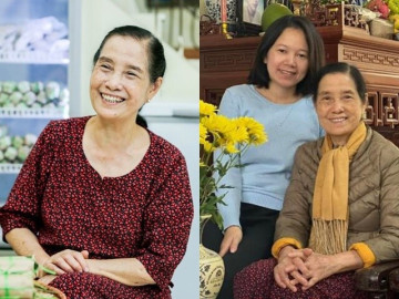 Nữ NSƯT từng bán hàng rong trên phố cổ giờ truyền nghề cho con dâu, gương mặt "khắc khổ" hút triệu view trên mạng xã hội