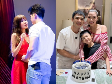 Thúy Diễm bị chỉ trích vì có chồng vẫn đóng cảnh thân mật với bạn diễn nam, Lương Thế Thành khẳng định: "Nhắm mắt yêu luôn"