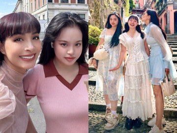 Thúy Hạnh sang Ý 1 tháng vì lo con gái bơ vơ khi đi du học, xoay sở vất vả sau tuần đầu ở trời Tây