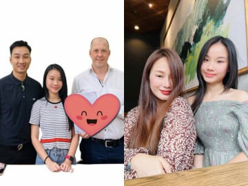 Sao Việt 24h: MC Thành Trung hiếm hoi chung khung hình với chồng Tây của vợ cũ, ca sĩ Thu Phượng nói đã đến đích