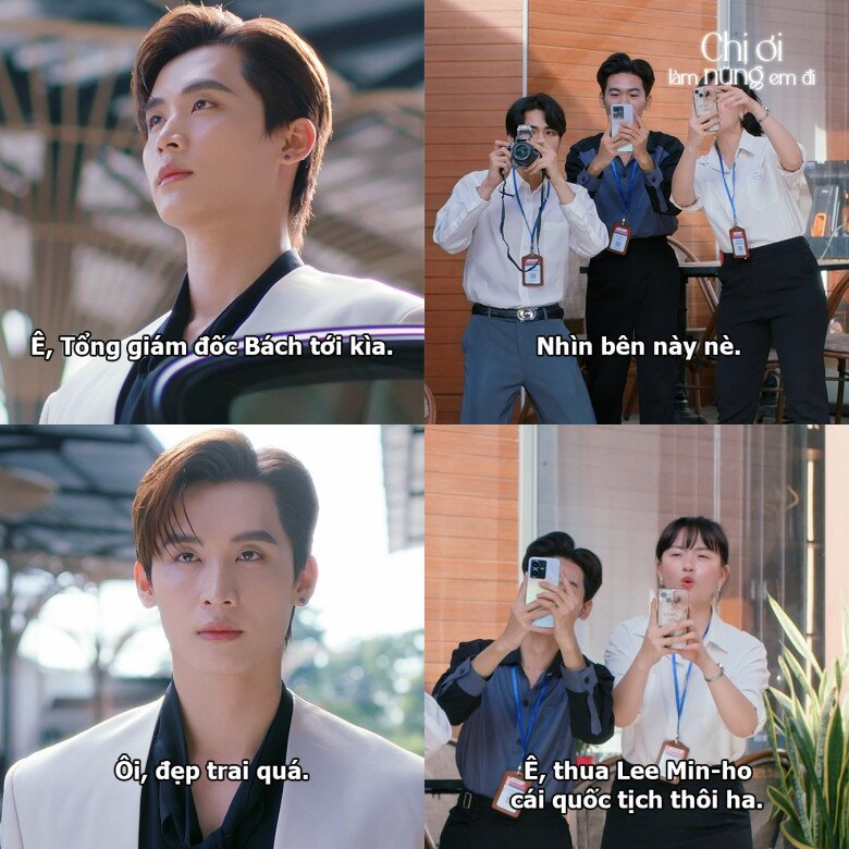 Trong phim, Kang Chul được khen “thua Lee Min Ho mỗi cái quốc tịch”