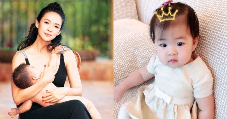 Khi công chúa nhỏ tên Tỉnh Tỉnh của cặp đôi lần đầu lộ diện, nhan sắc của cô bé đã trở thành đề tài gây tranh cãi của cư dân mạng xứ Trung.