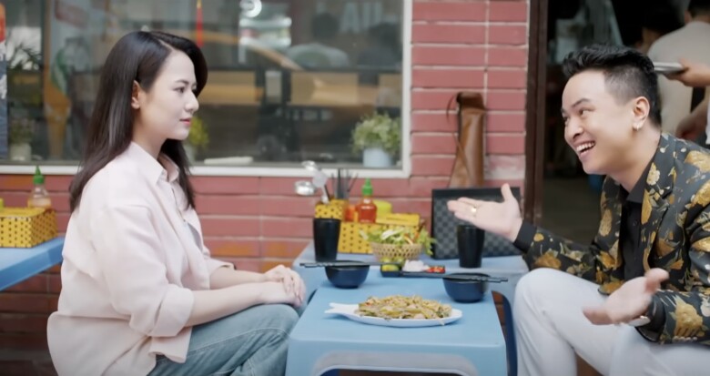 Ngân từng trải qua thảm họa xem mắt với Đồng Văn Tiền.